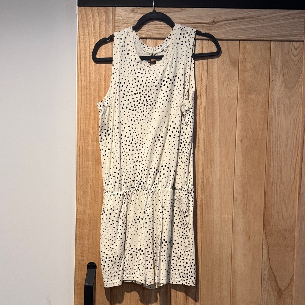 ZSupply Polka Dot Sleeveless Romper